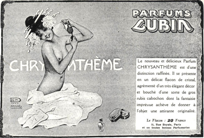 Parfums Lubin advertising – 2